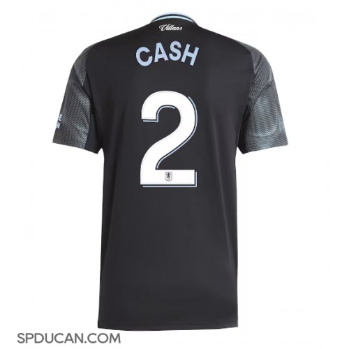 Muški Nogometni Dres Aston Villa Matty Cash #2 Gostujuci 2025-26 Kratak Rukav Muški Nogometni Dres Aston Villa Matty Cash #2 Gostujuci 2025-26 Kratak Rukav